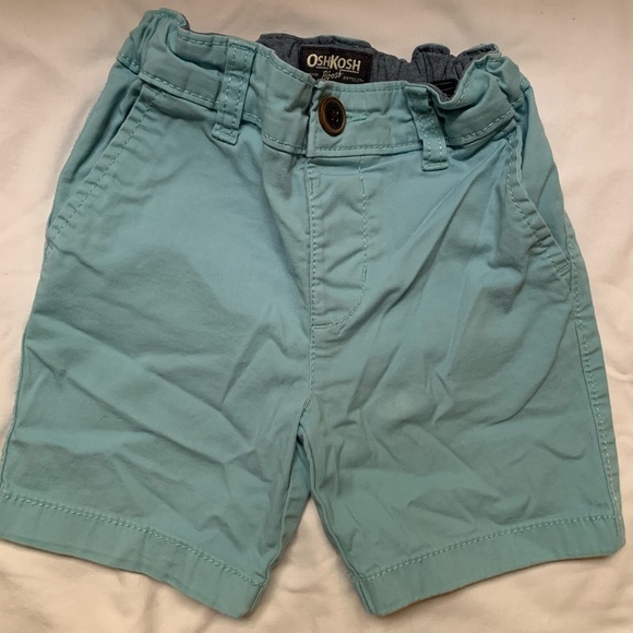 Light turquoise 3t shorts Oshkosh B’gosh - Picture 2 of 6